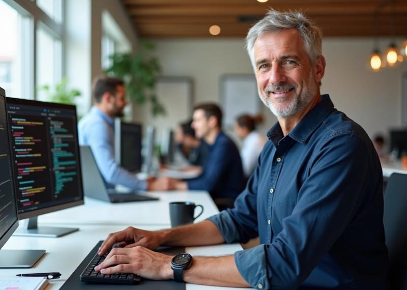 Développeur web après 40 ans