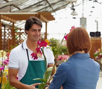 Techniques de vente en fleurs et nature