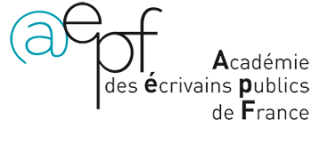 Écrivain Public